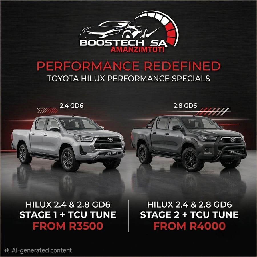 Toyota Hilux 2.4 and 2.8 GD6 performance specials